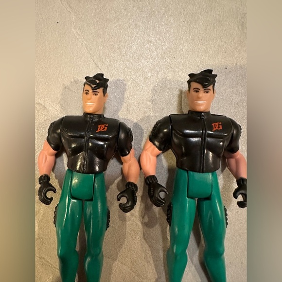 Set Vintage Dick Grayson Robin Kenner Action Figure Animated Series No Cape - Picture 3 of 4